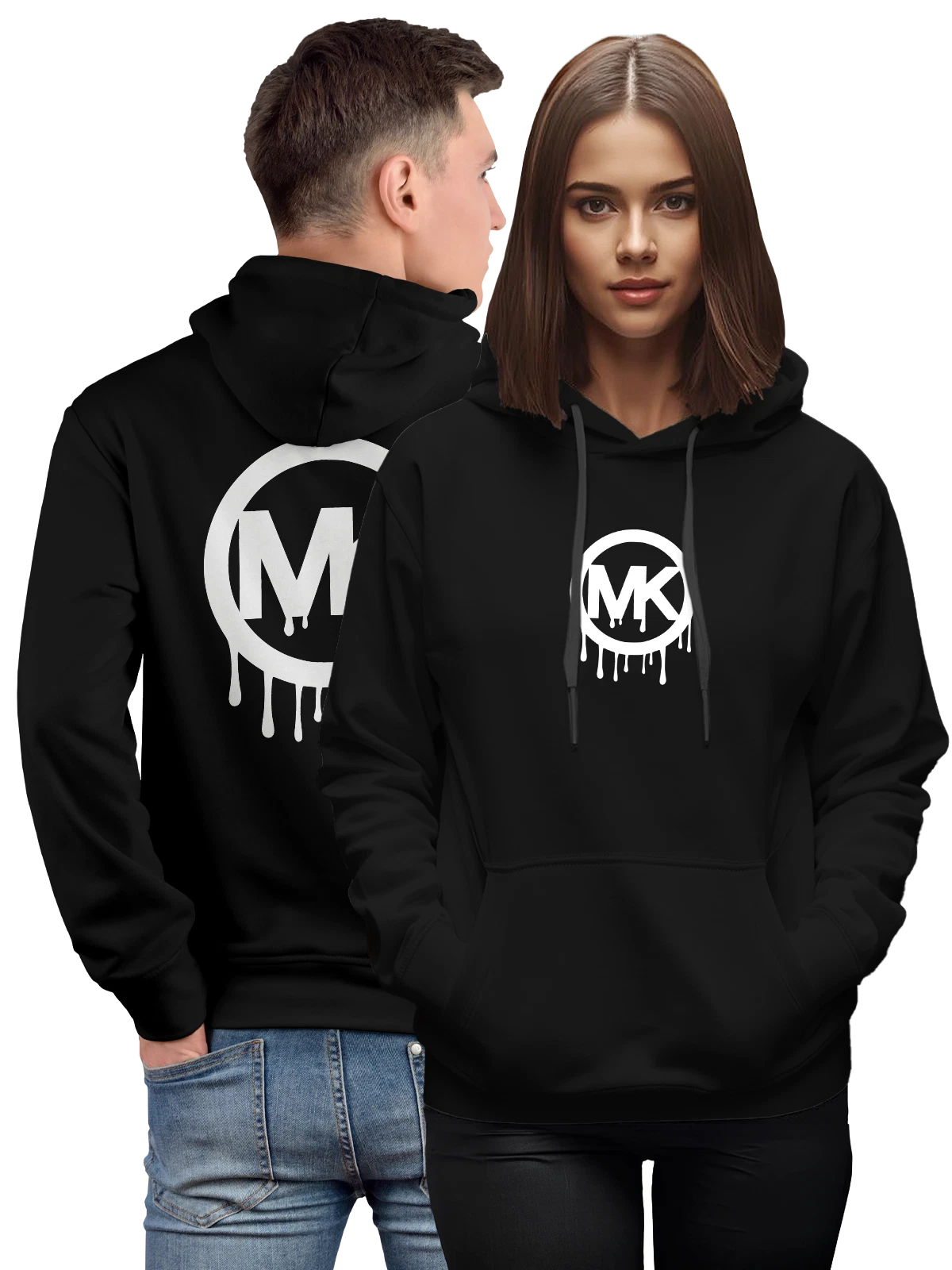Худи Michael Kors чёрное с принтом — дизайнерские сумки — Чёрная, фото 1