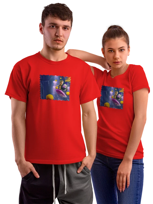 Футболка кино фильм Я Грут сериал — Красная, фото 1