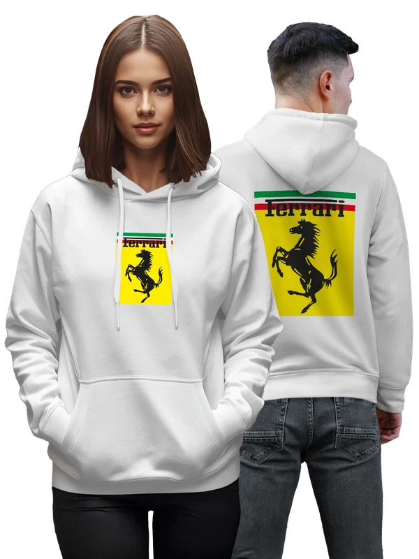 Худи Ferrari — Белая, фото 1