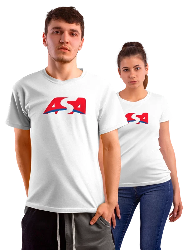 Футболка ASA — Белая, фото 1