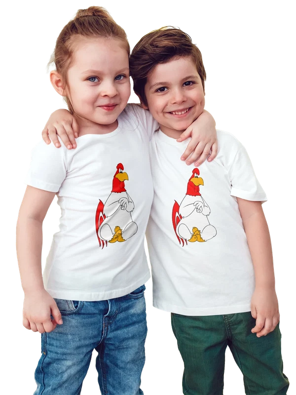 Футболка Фоггорн Леггорн Луни Тюнз Looney Tunes — Белая, фото 1