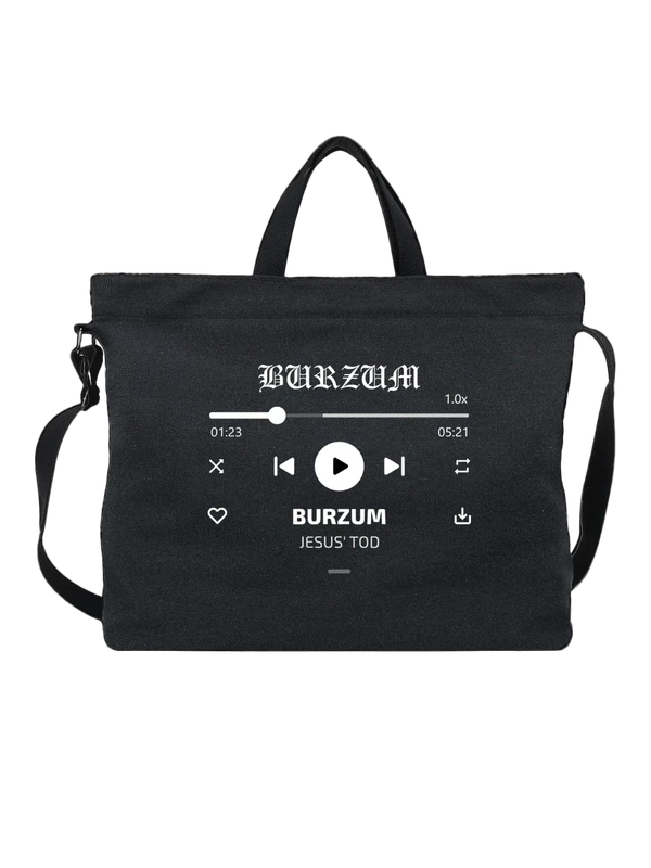 Сумка Burzum Jesus Tod Иисус Тод — Чёрная, фото 1