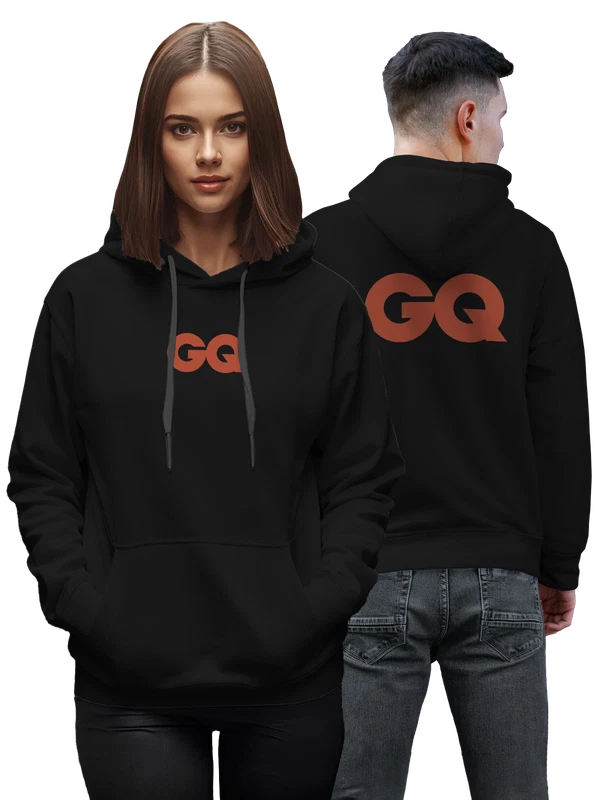 Худи GQ — Чёрная, фото 1