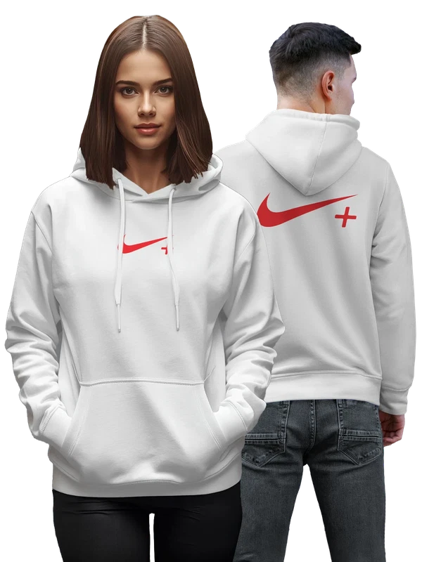 Худи Nike — Белая, фото 1