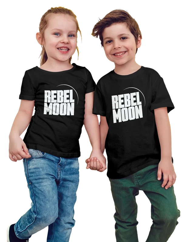 Футболка Rebel Moon — Чёрная, фото 1