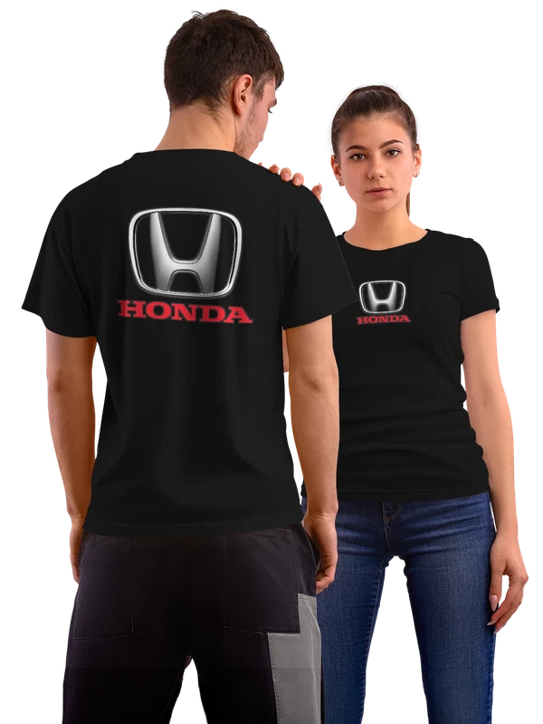 Футболка Honda — Чёрная, фото 1
