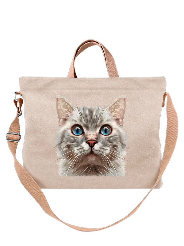 Сумка котик — Белая, фото 1