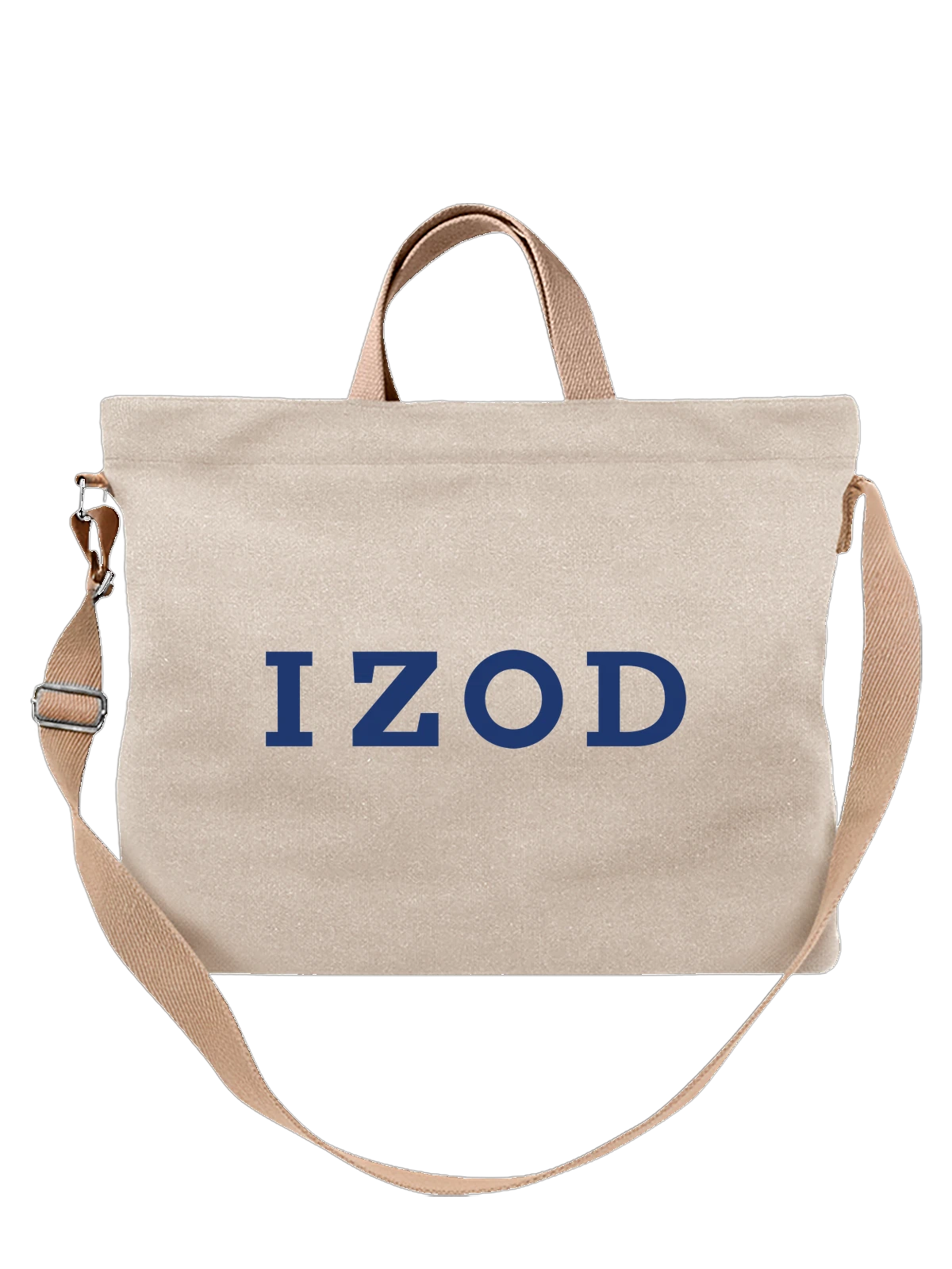 Сумка Izod белая с принтом — гольф стиль — Белая, фото 1