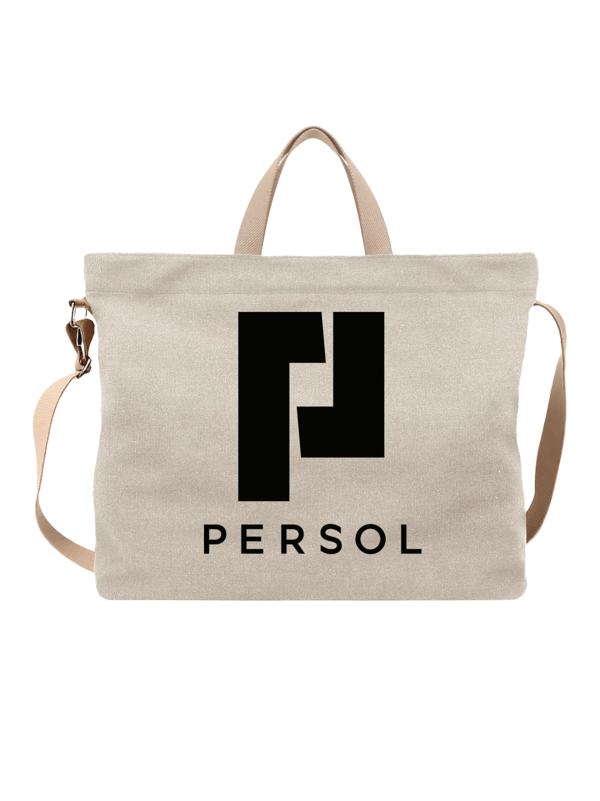 Сумка Persol белая с принтом — солнцезащитная оптика — Белая, фото 1