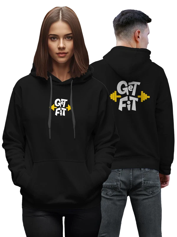 Худи штанга get fit — Чёрная, фото 1