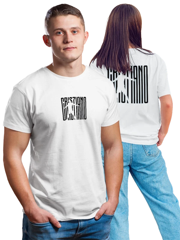 Футболка Cristiano Ronaldo — Белая, фото 1