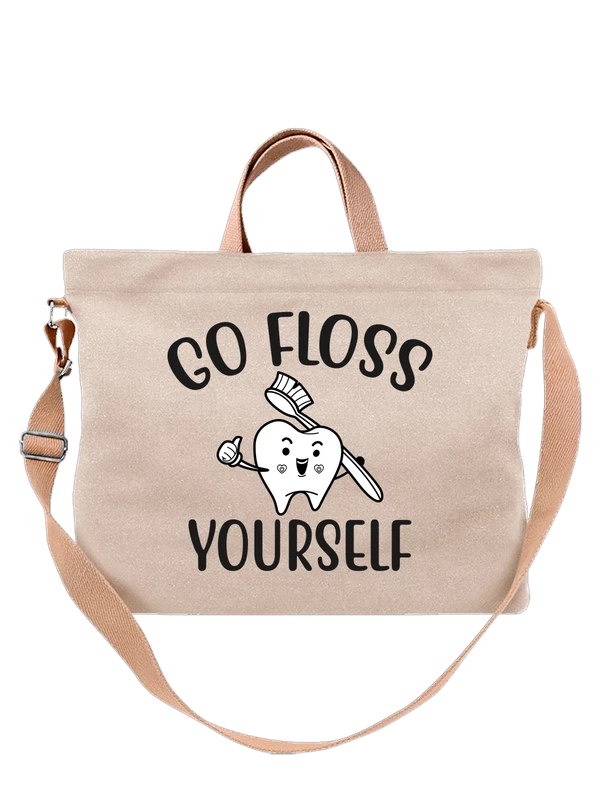 Сумка зуб go floss — Белая, фото 1