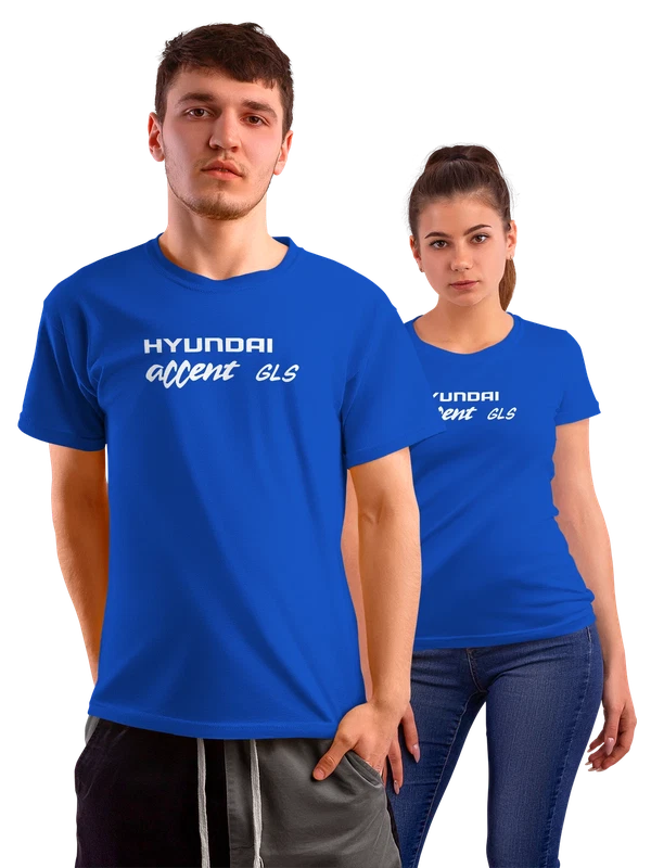 Футболка Hyundai — Синяя, фото 1