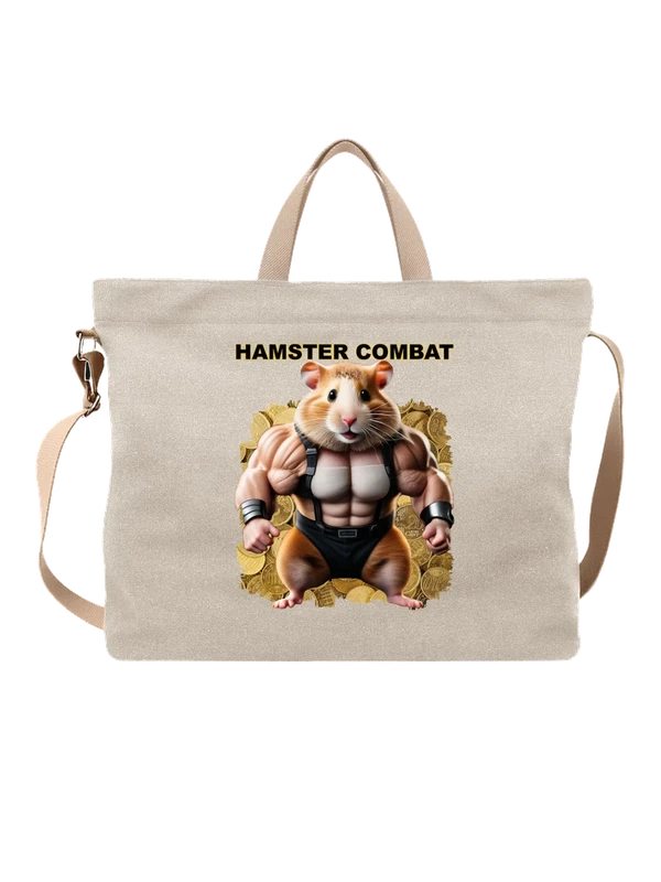 Сумка Hamster Kombat — Белая, фото 1