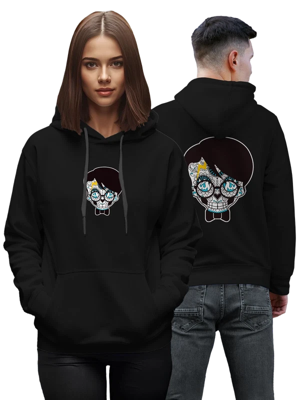 Худи череп в очках — Чёрная, фото 1