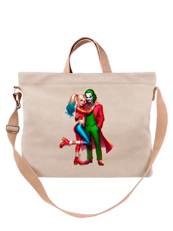 Сумка с Джокером Joker Харли Квинн Harley Quinn — Белая, фото 1