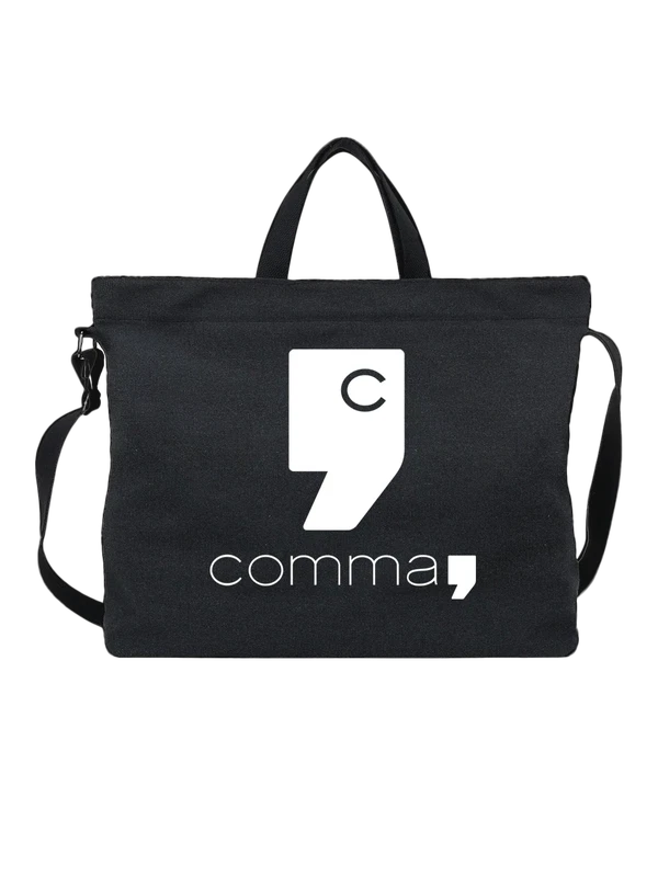 Сумка Comma — Чёрная, фото 1