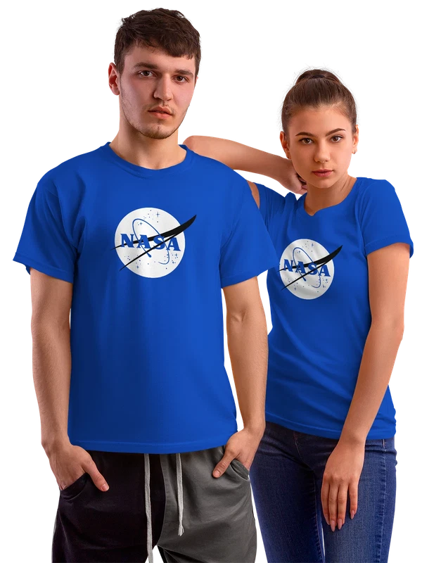Футболка Nasa — Синяя, фото 1