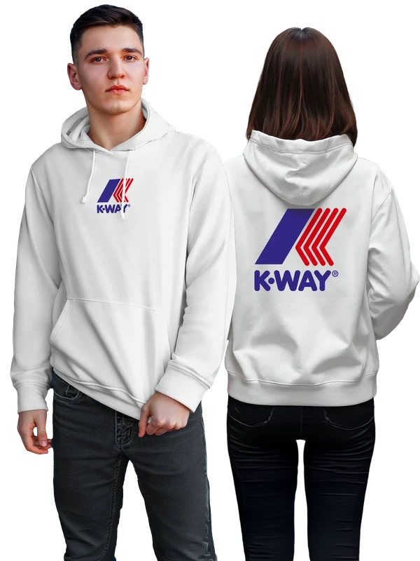 Худи K-Way — Белая, фото 1