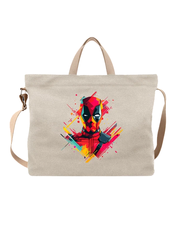 Сумка Дэдпул Deadpool арт — Белая, фото 1