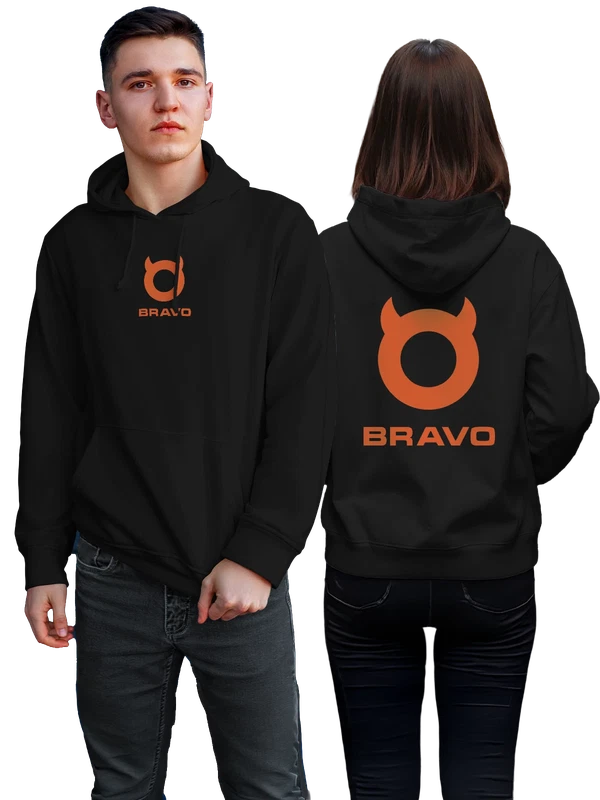 Худи Bravo — Чёрная, фото 1