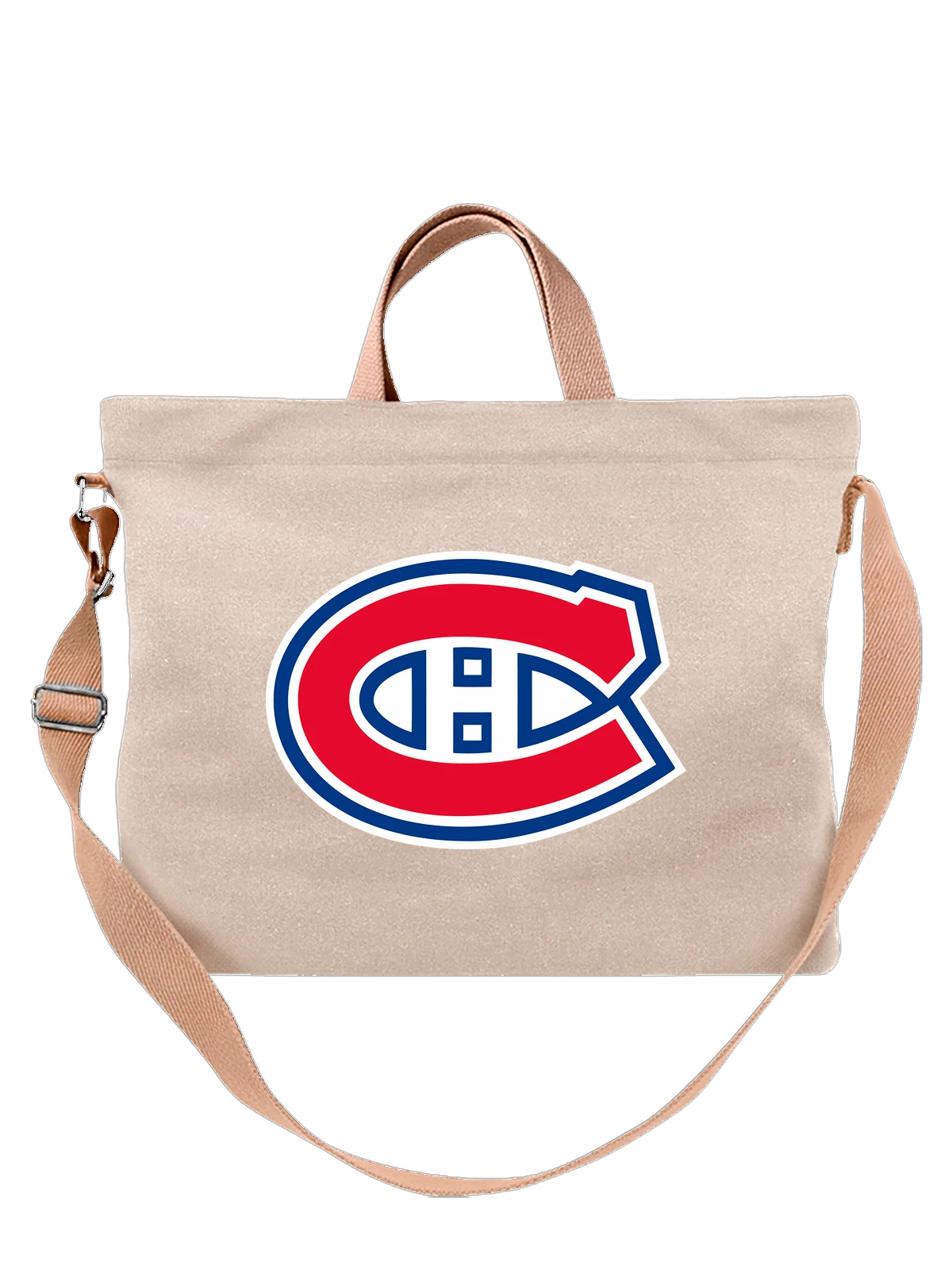 Сумка Монреаль белая с принтом — футболка подростку — Белая, фото 1