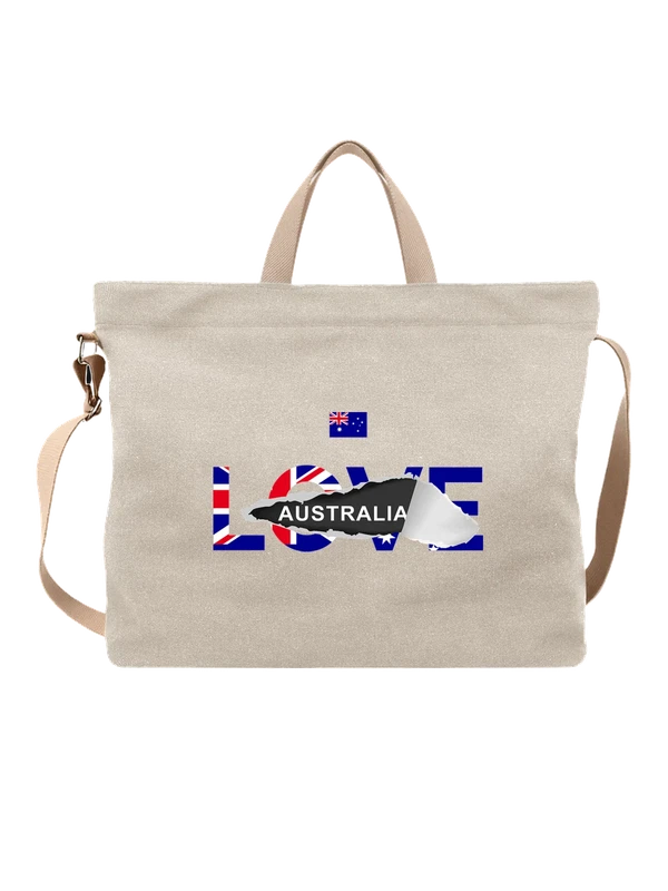 Сумка флаг Австралии Australia — Белая, фото 1