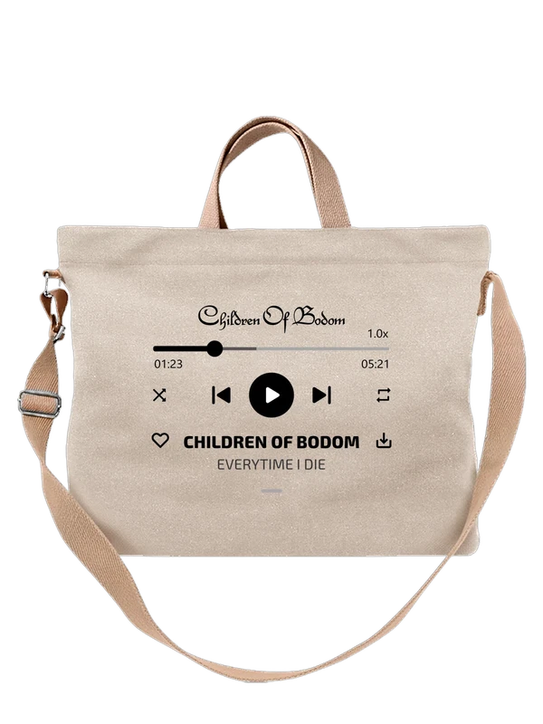 Сумка Children of Bodom Everytime I Die — Белая, фото 1