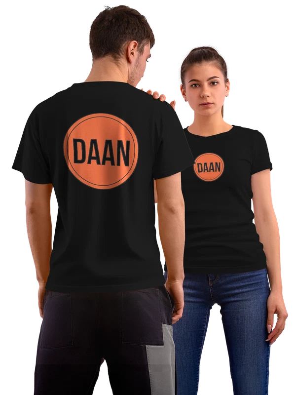 Футболка Daan — Чёрная, фото 1