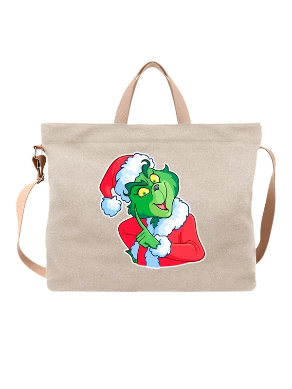 Сумка Гринч санта Father Christmas — Белая, фото 1