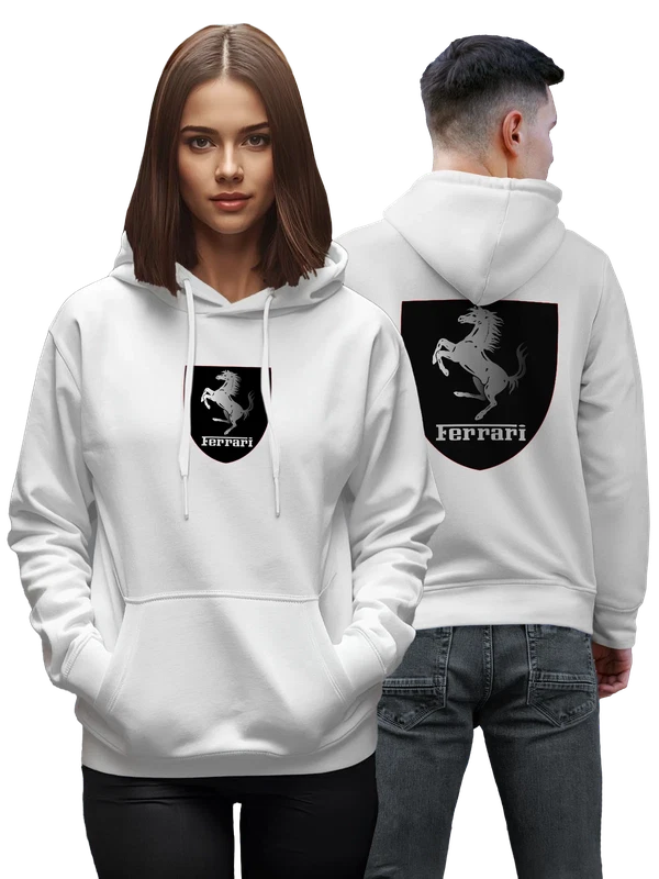 Худи Ferrari — Белая, фото 1