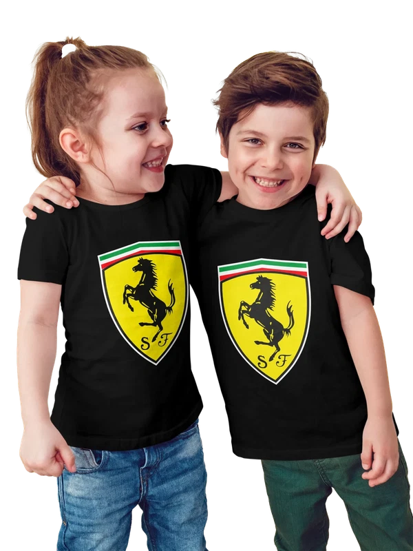 Футболка Ferrari — Чёрная, фото 1