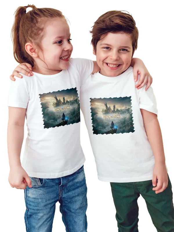 Футболка Игра Hogwarts Legacy PC — Белая, фото 1