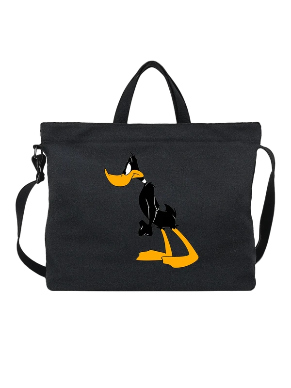 Сумка даффи дак daffy duck утка — Чёрная, фото 1