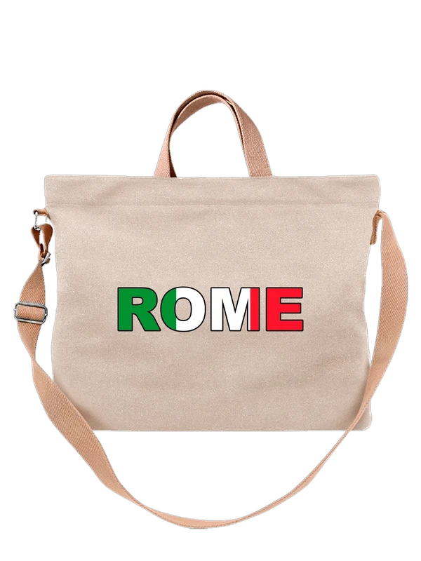 Сумка Рим Rome флаг Италии — Белая, фото 1