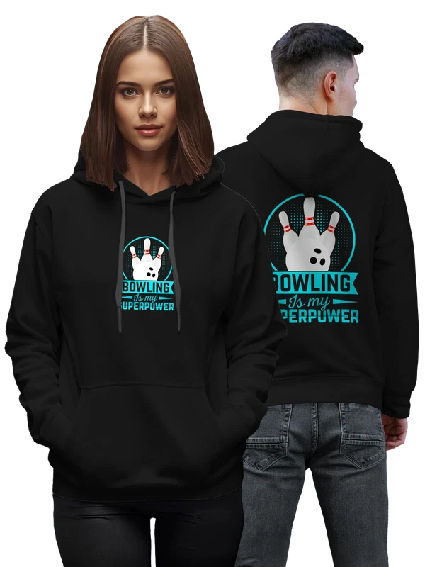 Худи боулинг bowling — Чёрная, фото 1