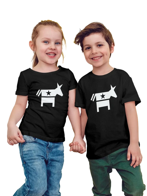 Футболка Democrat — Чёрная, фото 1