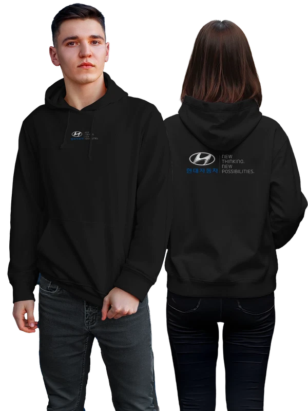 Худи Hyundai — Чёрная, фото 1