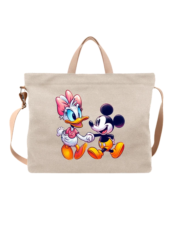 Сумка Микки Маус Дейзи Дак Mickey Mouse Daisy Duck — Белая, фото 1