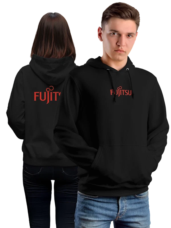 Худи Fujitsu — Чёрная, фото 1