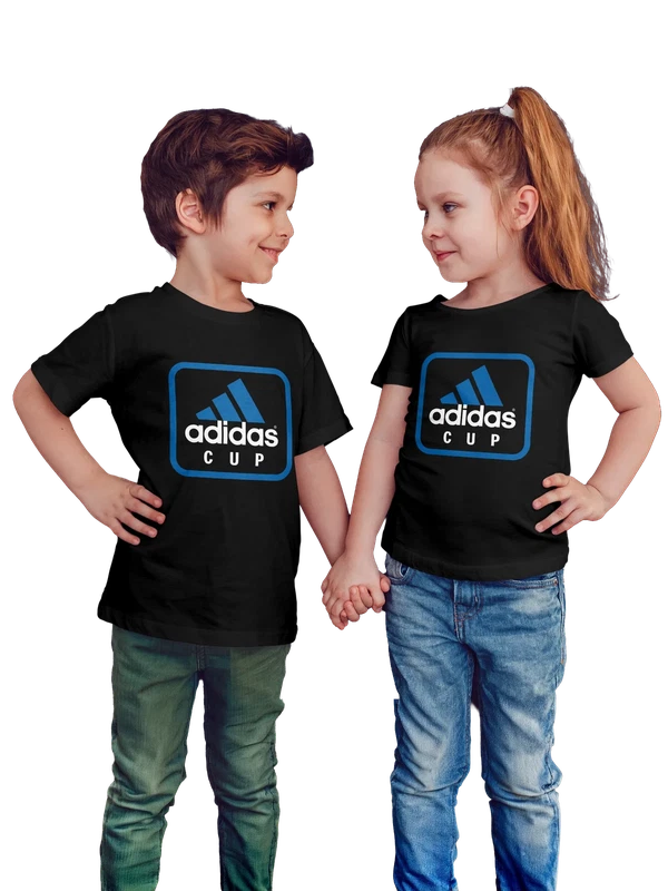 Футболка Adidas — Чёрная, фото 1