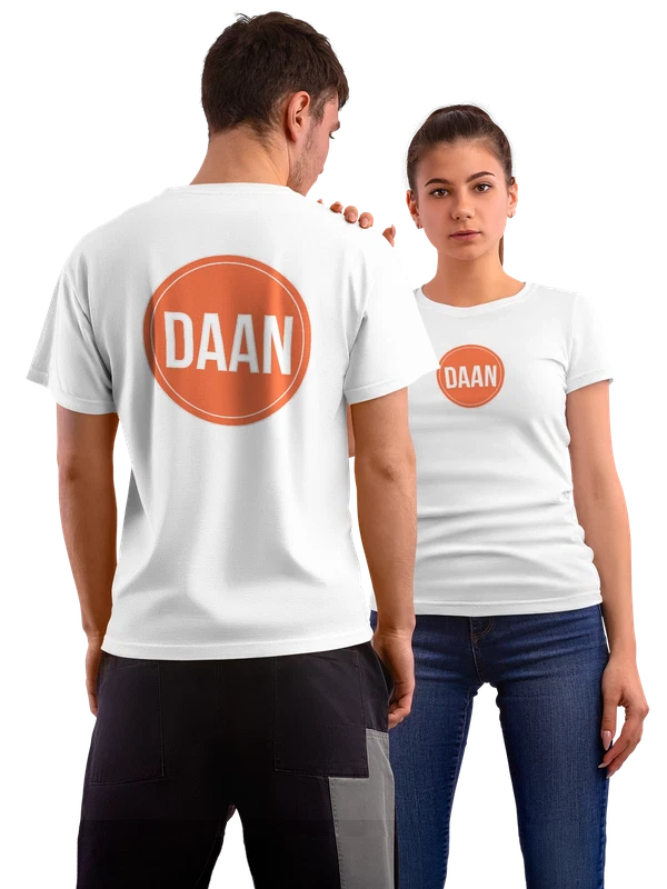 Футболка Daan — Белая, фото 1