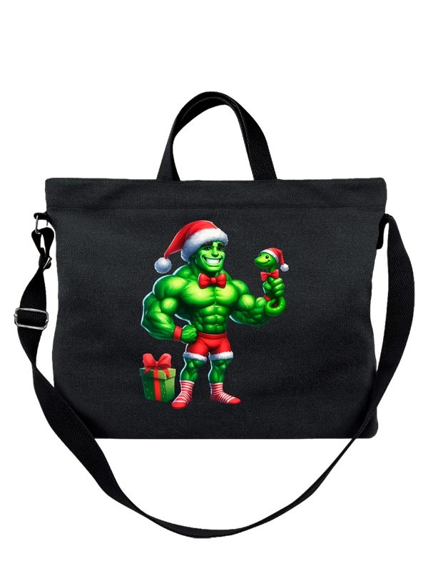 Сумка Халк Hulk Новый год — Чёрная, фото 1
