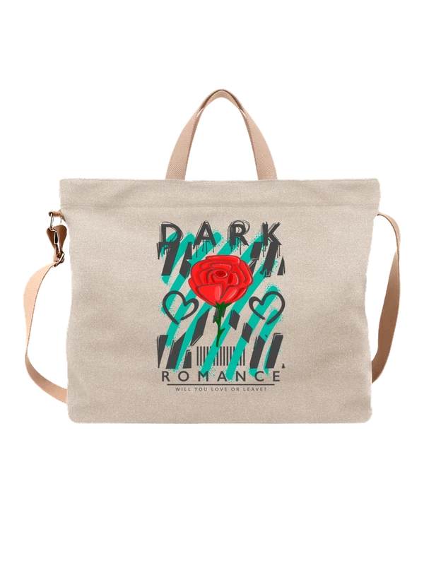 Сумка роза dark romance — Белая, фото 1