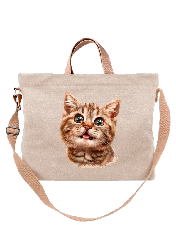 Сумка котик — Белая, фото 1