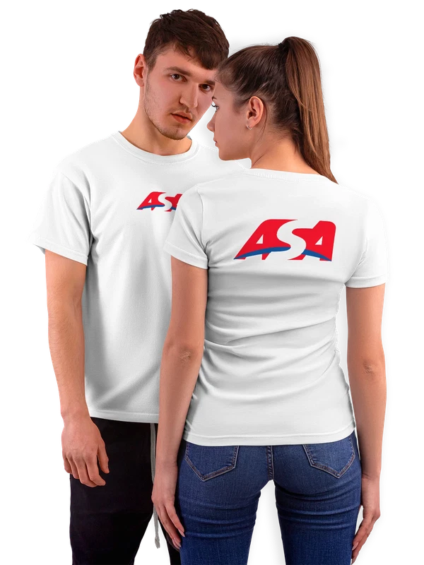 Футболка ASA — Белая, фото 1