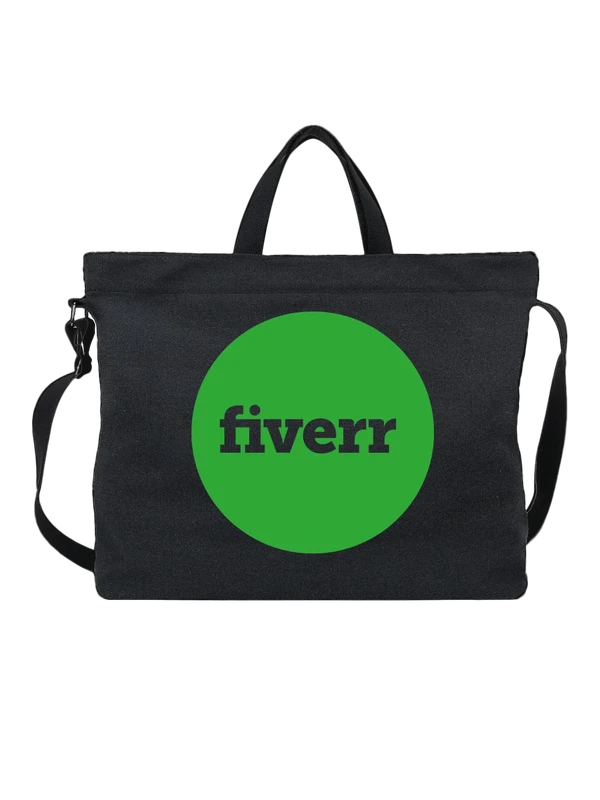 Сумка Fiverr — Чёрная, фото 1