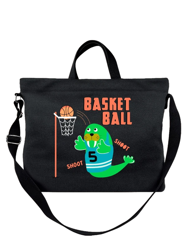 Сумка морж basketball — Чёрная, фото 1