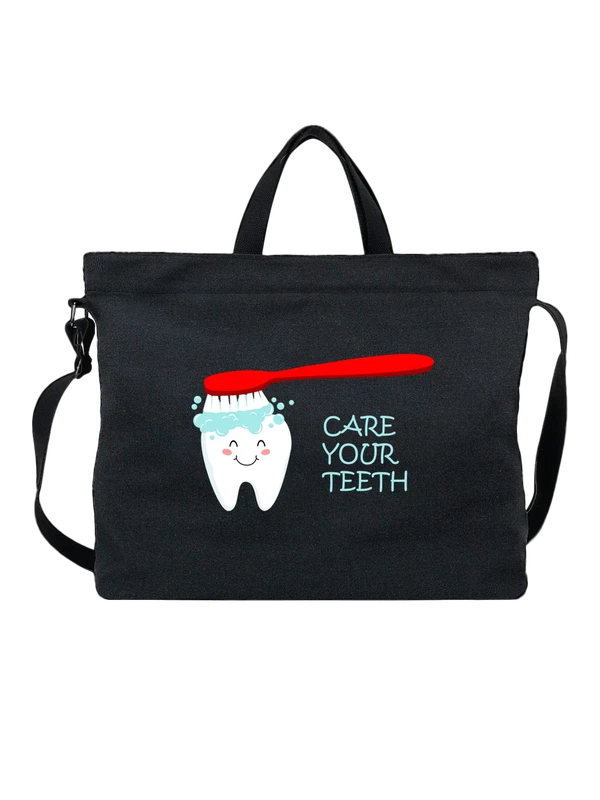 Сумка зубная щетка care your teeth — Чёрная, фото 1