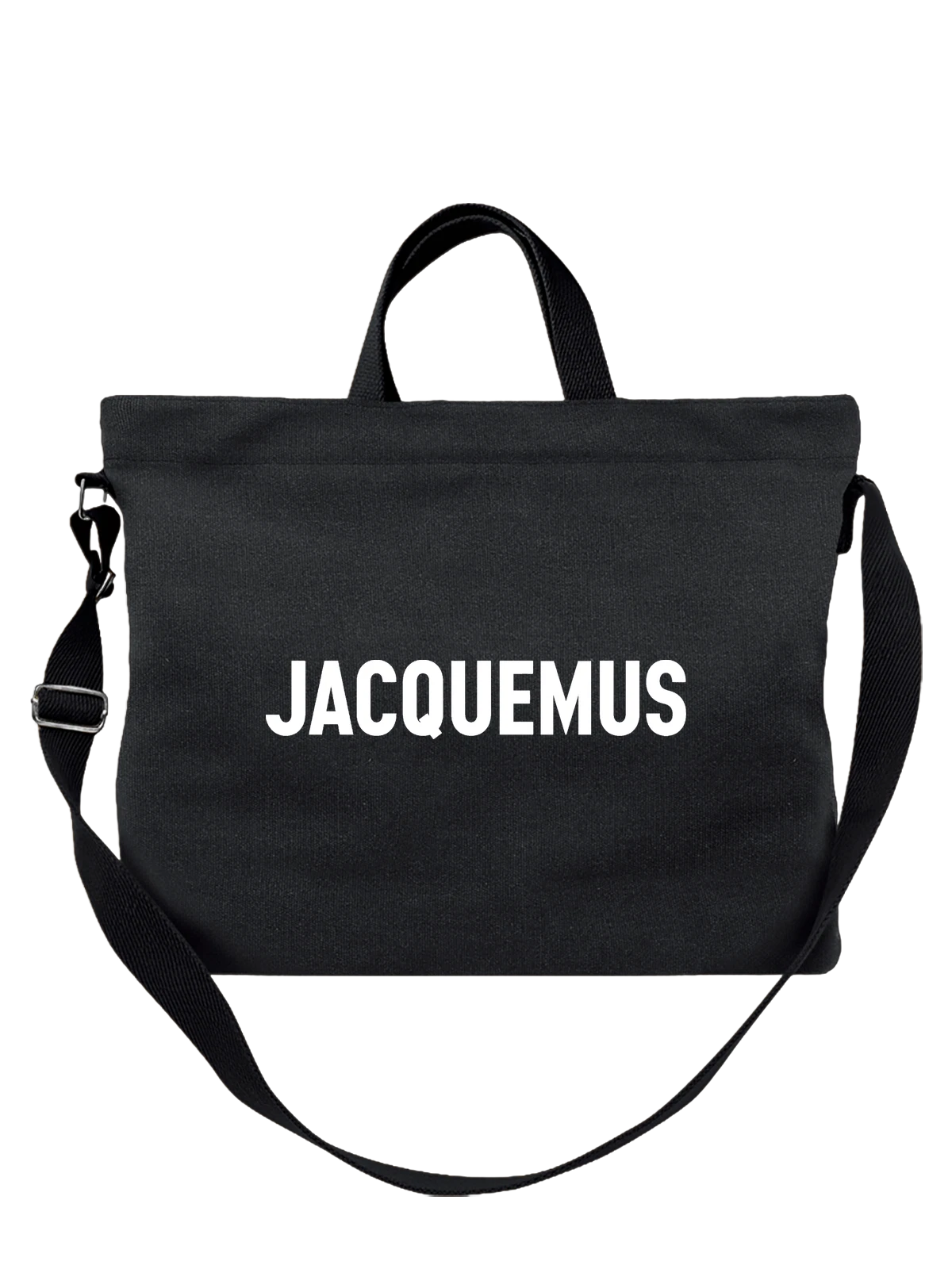 Сумка Jacquemus чёрная с принтом — юг Франции — Чёрная, фото 1